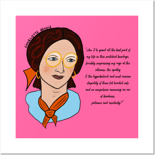 Charlotte Bronte Quotes Posters and Art